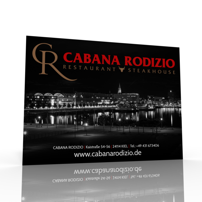 Steakhouse, Cabana Rodizio, Werbeanzeige