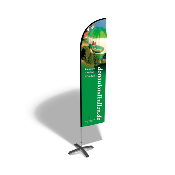 Ballonfahrten, Donaulandballon, Beachflag