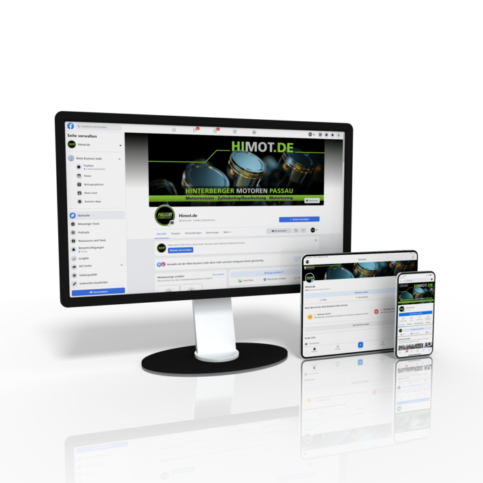 Motorenbau, Hinterberger, Social Media