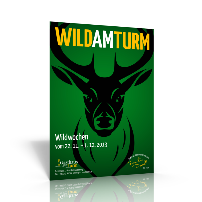 Gasthaus, Zum Turm, Plakat